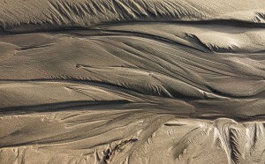 Nature's Abstract Sand Painting
