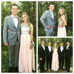 Madison and her Prom Friends
